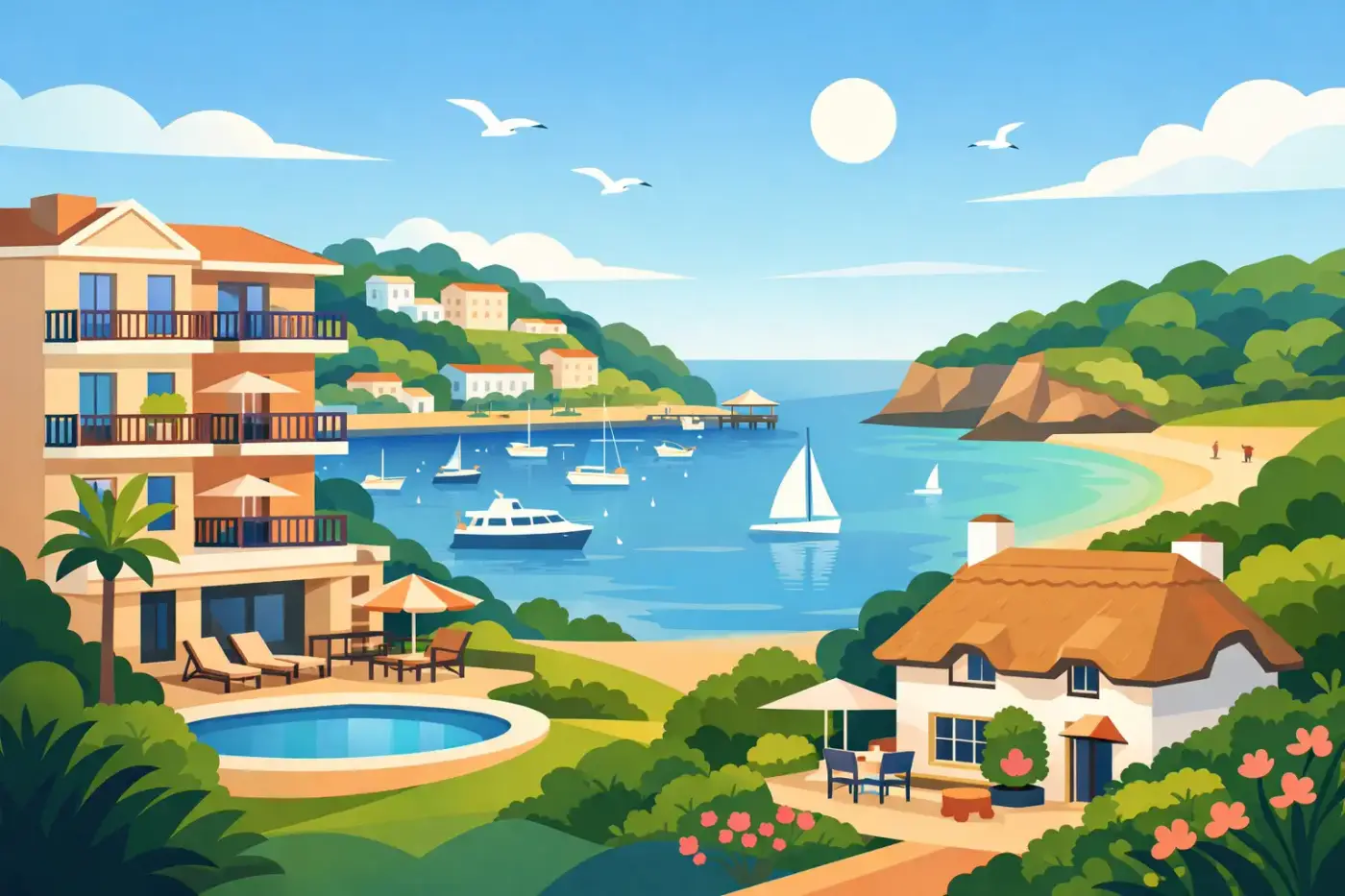English Riviera Accommodation Guide for Holidays