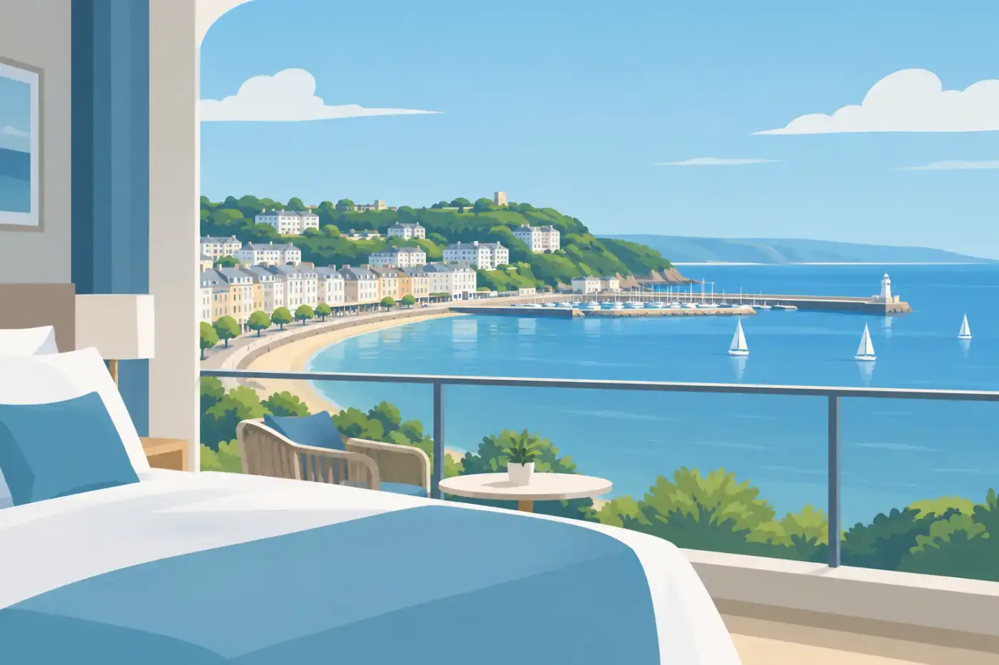Torquay Hotels for a Comfortable Seaside Stay