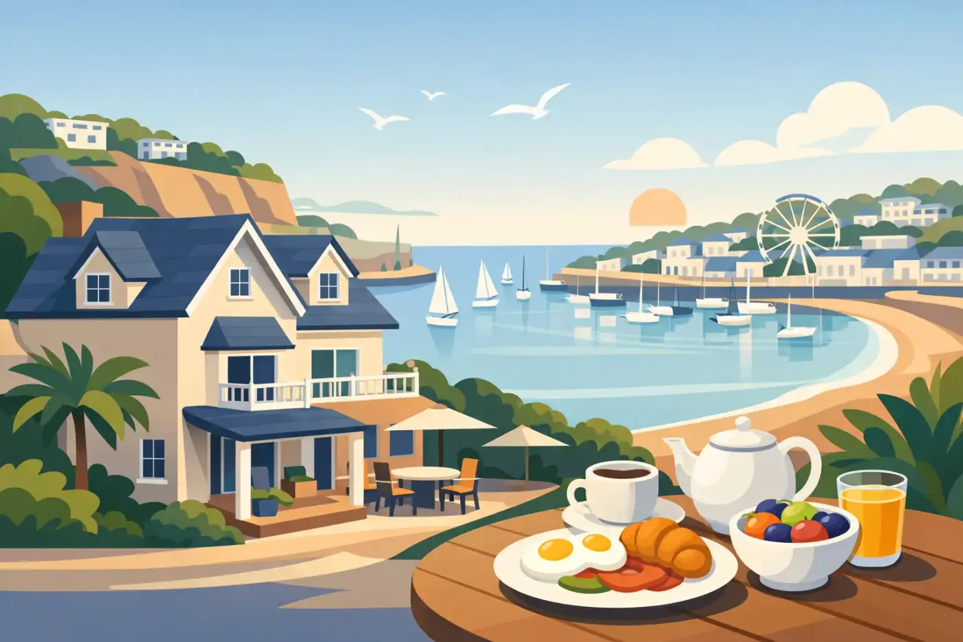 Torquay B&B with Breakfast Included